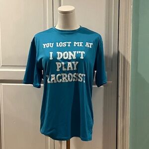 Port and Company Blue Short Sleeve Tee